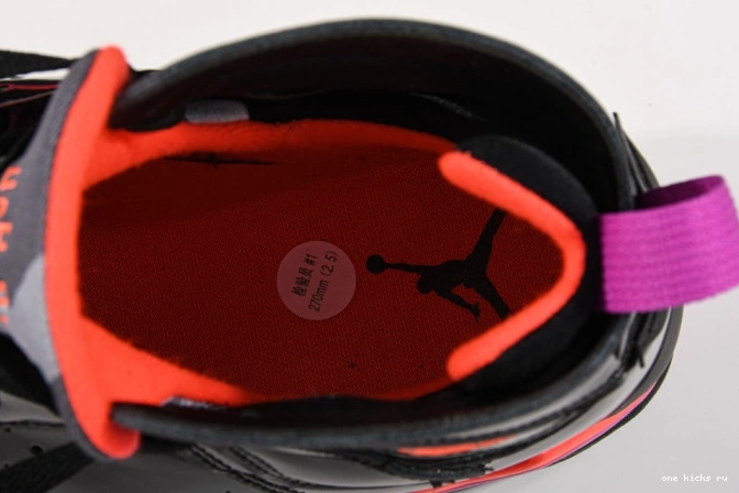 Chep Onekick Patent Air Retro 7 Black Jordan 313358-006 0531
